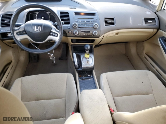 2008 Honda Civic Hybrid with VIN JHMFA36248S011955, listed as a Copart auction lot 50182805 with 203,620 mi miles and Salvage Title. Bid and sale history available at carsss.com. Image 8.