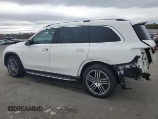 2021 Mercedes-Benz GLS 450 with VIN 4JGFF5KE7MA329482, listed as a Copart auction lot 51174055 with 83,603 mi miles and Salvage Title. Bid and sale history available at DreamBid. Image 2.