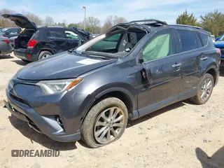 2016 Toyota RAV4 Hybrid Limited with VIN JTMDJREV7GD047729, listed as a IAAI auction lot 41833765 with 114,830 mi miles. Bid and sale history available at carsss.com. Image 17.