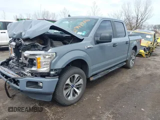 2020 Ford F-150 XL with VIN 1FTEW1EP1LKE68456, listed as a IAAI auction lot 41947986 with 25,323 mi miles. Bid and sale history available at carsss.com. Image 2.