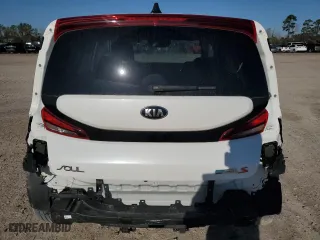 2021 Kia Soul S with VIN KNDJ23AU0M7146977, listed as a Copart auction lot 48588035 with 29,027 mi miles and Salvage Title. Bid and sale history available at carsss.com. Image 6.