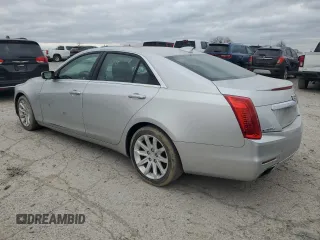 2015 Cadillac CTS Luxury AWD with VIN 1G6AX5SX1F0114902, listed as a Copart auction lot 53242205 with 105,127 mi miles and Clean title. Bid and sale history available at DreamBid. Image 2.