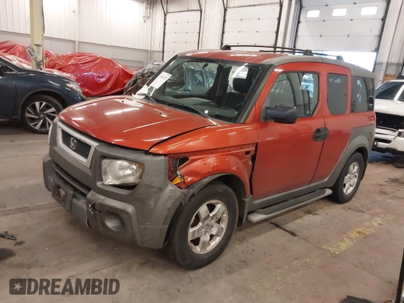 2003 Honda Element EX with VIN 5J6YH28543L032633, listed as a IAAI auction lot 41403797 with 117,190 mi miles and . Bid and sale history available at DreamBid. Image 2.