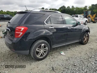 2016 Chevrolet Equinox LTZ with VIN 2GNFLGEK9G6271796, listed as a Copart auction lot 63756174 with 97,716 mi miles and Salvage Title. Bid and sale history available at carsss.com. Image 3.