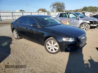 2011 Audi A4 Premium с VIN WAUAFAFLXBN056086, выставлен на аукционе Copart как лот 46919565 с пробегом 97 102 миль миль и Чистый • Clean title. История ставок и продаж доступна на DreamBid. Изображение 4.