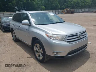 2012 Toyota Highlander Limited with VIN 5TDYK3EH6CS054787, listed as a IAAI auction lot 42635886 with 143,118 mi miles and . Bid and sale history available at DreamBid. Image 1.