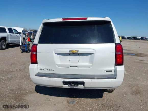 2017 Chevrolet Suburban Premier with VIN 1GNSCJKC7HR142082, listed as a IAAI auction lot 41749026 with 152,415 mi miles. Bid and sale history available at carsss.com. Image 16.