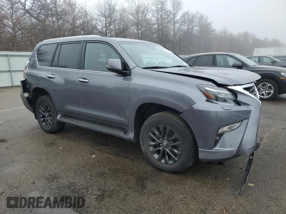 2023 Lexus GX with VIN JTJAM7BX6P5384551, listed as a Copart auction lot 50971765 with 21,255 mi miles and Salvage Title. Bid and sale history available at carsss.com. Image 4.