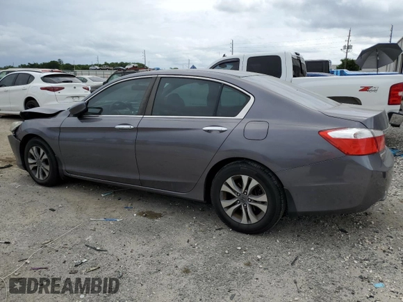 2014 Honda Accord Sedan LX with VIN 1HGCR2F34EA106647, listed as a Copart auction lot 53241395 with 397,414 mi miles and Salvage Title. Bid and sale history available at carsss.com. Image 2.