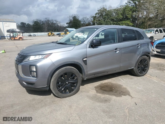 2022 Mitsubishi Outlander Sport ES with VIN JA4APUAU7NU007420, listed as a Copart auction lot 44759925 with 29,336 mi miles and Salvage Title. Bid and sale history available at carsss.com. Image 1.