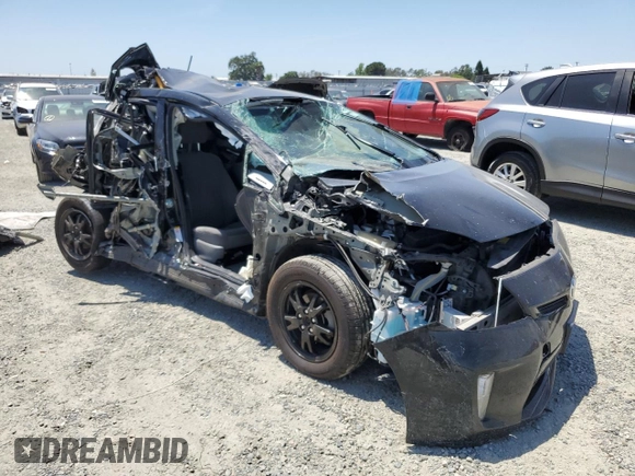 2013 Toyota Prius One z VIN JTDKN3DU7D0345945, wystawiony jako Copart lot #57703325 z przebiegiem Nie podano mil oraz Szkoda całkowita • Salvage title. Historia ofert i sprzedaży dostępna na DreamBid. Obrazek 4.