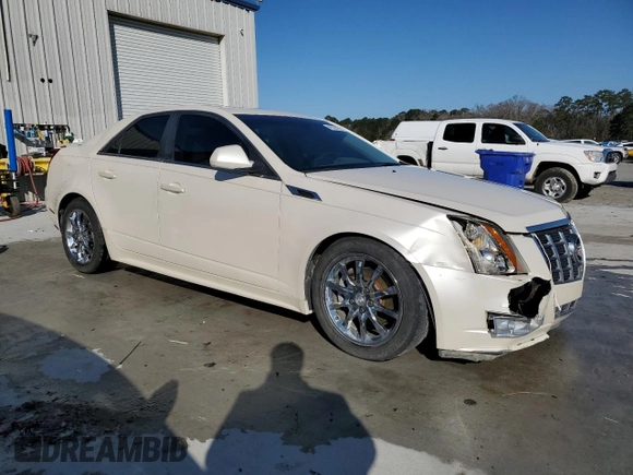 2012 Cadillac CTS Performance with VIN 1G6DK5E3XC0106880, listed as a Copart auction lot 45535805 with 122,352 mi miles and Salvage Title. Bid and sale history available at DreamBid. Image 4.