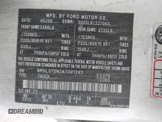 2010 Ford Transit Connect XLT с VIN NM0LS7DN3AT001243, выставлен на аукционе IAAI как лот 42155959 с пробегом Не указан миль и . История ставок и продаж доступна на DreamBid. Изображение 9.