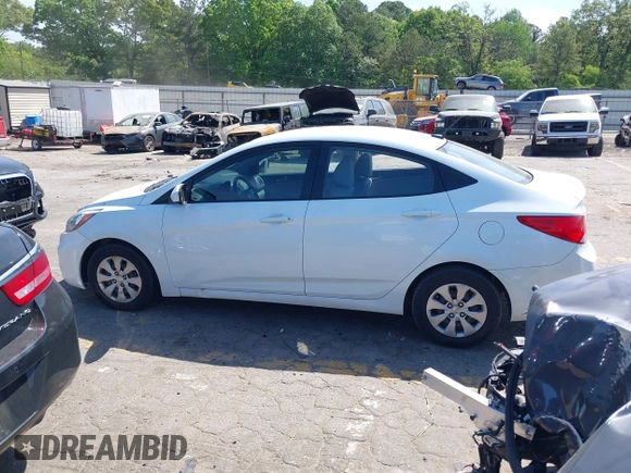 2015 Hyundai Accent GLS with VIN KMHCT4AE0FU896593, listed as a IAAI auction lot 42081643 with 175,346 mi miles and . Bid and sale history available at DreamBid. Image 14.