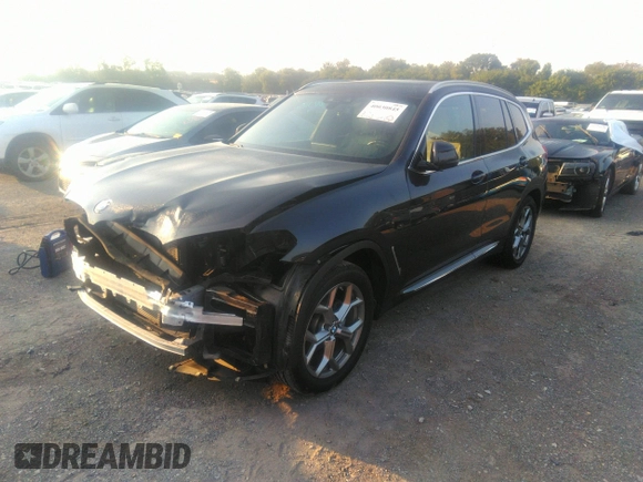 2020 BMW X3 xDrive30i with VIN 5UXTY5C09L9D66653, listed as a IAAI auction lot 40030845 with 38,965 mi miles and . Bid and sale history available at DreamBid. Image 17.