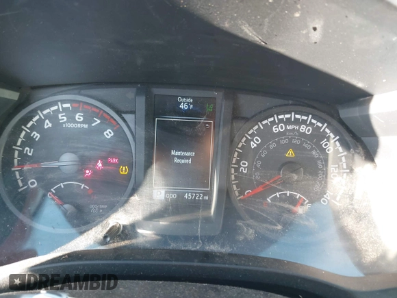 2023 Toyota Tacoma SR с VIN 3TYRX5GN0PT071714, выставлен на аукционе IAAI как лот 41309531 с пробегом 45 722 миль миль и . История ставок и продаж доступна на DreamBid. Изображение 7.