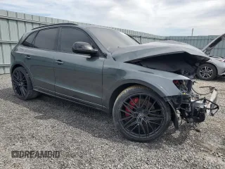 2013 Audi Q5 Premium with VIN WA1MGCFP8DA036676, listed as a Copart auction lot 52457885 with Not provided miles and Non repairable. Bid and sale history available at DreamBid. Image 4.