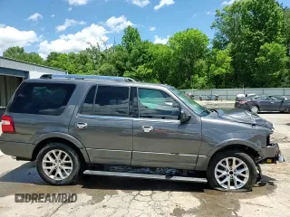 2017 Ford Expedition Limited с VIN 1FMJU1KT6HEA32175, выставлен на аукционе Copart как лот 56125555 с пробегом Не указан миль и Списание • Salvage title. История ставок и продаж доступна на DreamBid. Изображение 14.