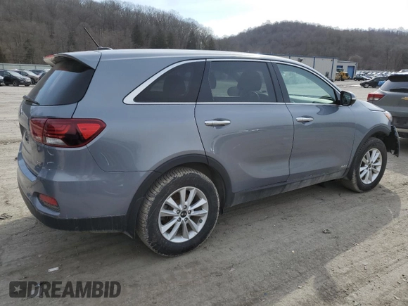 2020 Kia Sorento LX with VIN 5XYPGDA31LG698739, listed as a Copart auction lot 47541525 with 103,246 mi miles and Salvage Title. Bid and sale history available at DreamBid. Image 3.