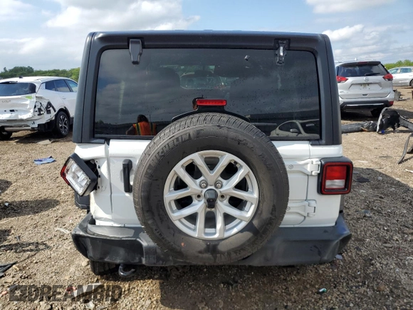 2023 Jeep Wrangler Sport S z VIN 1C4HJXDNXPW617637, wystawiony jako Copart lot #58724555 z przebiegiem 15 811 mil mil oraz Szkoda całkowita • Salvage title. Historia ofert i sprzedaży dostępna na DreamBid. Obrazek 6.