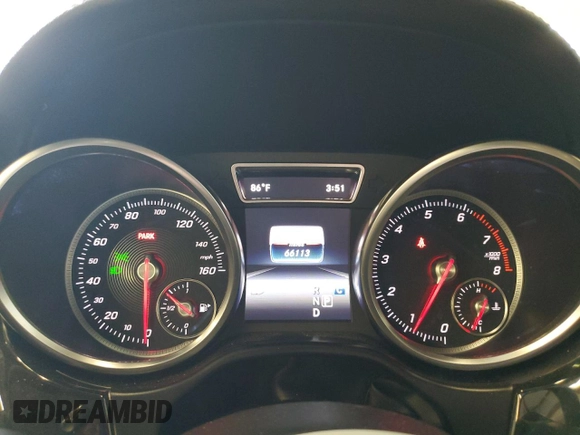 2017 Mercedes-Benz GLS 450 with VIN 4JGDF6EE1HA881381, listed as a Copart auction lot 54874255 with 66,113 mi miles and Salvage Title. Bid and sale history available at DreamBid. Image 9.