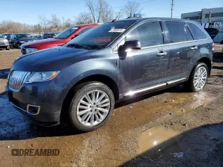 2013 Lincoln MKX with VIN 2LMDJ8JK4DBL16342, listed as a Copart auction lot 47955415 with 81,525 mi miles and Salvage Title. Bid and sale history available at carsss.com. Image 1.