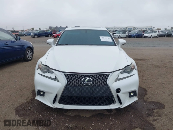 2014 Lexus IS 250 with VIN JTHBF1D2XE5030642, listed as a IAAI auction lot 42348749 with 165,898 mi miles and . Bid and sale history available at DreamBid. Image 13.