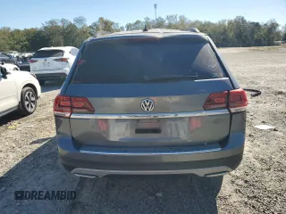 2020 Volkswagen Atlas S with VIN 1V2AP2CA9LC501633, listed as a Copart auction lot 75040264 with 104,853 mi miles and Salvage title. Bid and sale history available at DreamBid. Image 6.