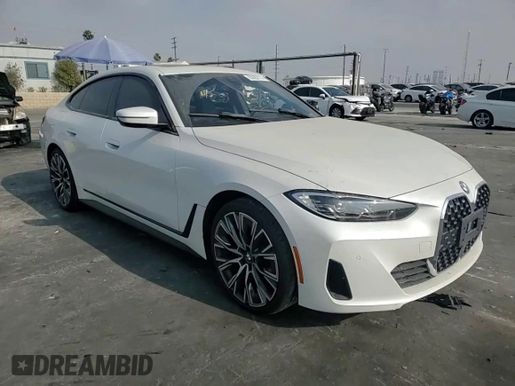 2023 BMW 4 Series 430i with VIN WBA63AV04PFP55575, listed as a Copart auction lot 83622774 with 18,167 mi miles and Salvage title. Bid and sale history available at DreamBid. Image 10.