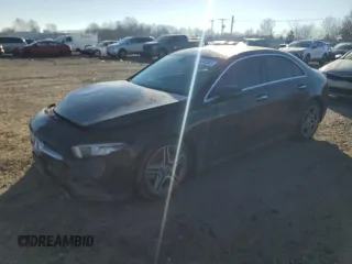 2021 Mercedes-Benz A 220 with VIN W1K3G4FB5MJ293313, listed as a Copart auction lot 46262365 with 34,971 mi miles and Salvage title. Bid and sale history available at DreamBid. Image 1.