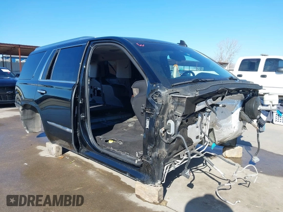 2015 Cadillac Escalade Premium z VIN 1GYS3NKJ5FR655370, wystawiony jako IAAI lot #41764570 z przebiegiem Nie podano mil oraz . Historia ofert i sprzedaży dostępna na DreamBid. Obrazek 1.