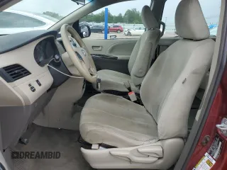 2014 Toyota Sienna L с VIN 5TDZK3DC8ES408192, выставлен на аукционе Copart как лот 60872055 с пробегом 149 177 миль миль и Чистый • Clean title. История ставок и продаж доступна на DreamBid. Изображение 7.