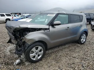 2019 Kia Soul z VIN KNDJN2A28K7025384, wystawiony jako Copart lot #56750395 z przebiegiem 65 312 mil mil oraz Szkoda całkowita • Salvage title. Historia ofert i sprzedaży dostępna na DreamBid. Obrazek 1.