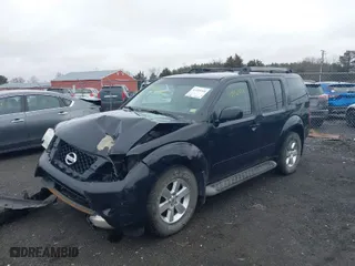 2012 Nissan Pathfinder SV with VIN 5N1AR1NB5CC624434, listed as a IAAI auction lot 41516540 with 224,882 mi miles. Bid and sale history available at carsss.com. Image 2.