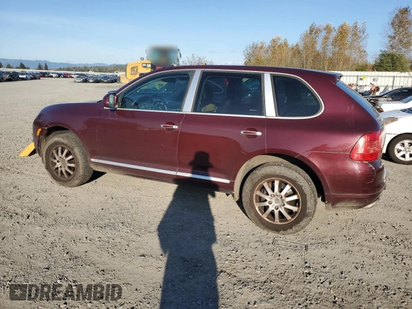 2005 Porsche Cayenne with VIN WP1AA29P05LA23943, listed as a Copart auction lot 70976984 with 49,336 mi miles and Salvage Title. Bid and sale history available at carsss.com. Image 2.