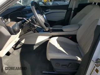 2021 Audi e-tron Premium Plus with VIN WA1LAAGE6MB001790, listed as a Copart auction lot 80484104 with 38,455 mi miles and Salvage title. Bid and sale history available at DreamBid. Image 7.