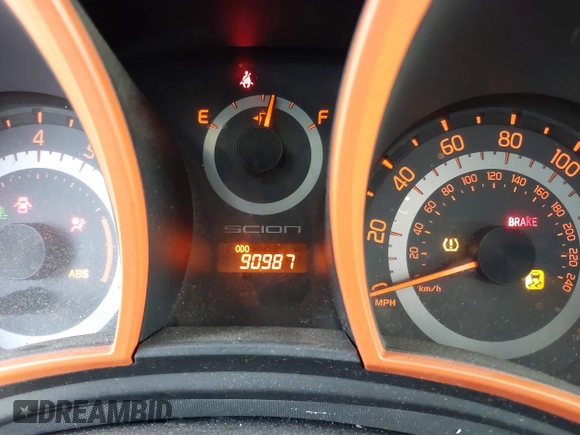2015 Scion tC with VIN JTKJF5C77FJ008276, listed as a IAAI auction lot 41679236 with 90,987 mi miles. Bid and sale history available at carsss.com. Image 7.