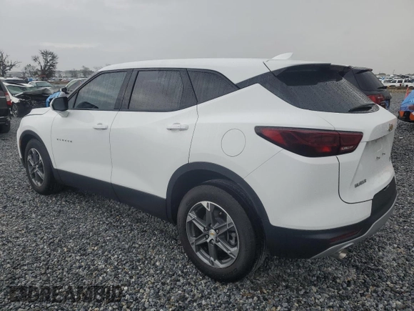 2024 Chevrolet Blazer LT z VIN 3GNKBCR43RS137604, wystawiony jako Copart lot #48540695 z przebiegiem 4 982 mil mil oraz Nie do naprawy • Non repairable. Historia ofert i sprzedaży dostępna na DreamBid. Obrazek 2.