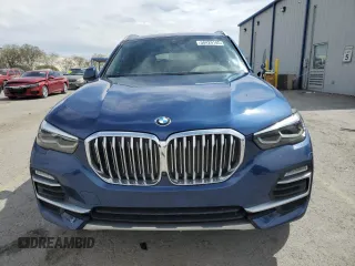2020 BMW X5 sDrive40i with VIN 5UXCR4C0XLLW64815, listed as a Copart auction lot 50429185 with 39,544 mi miles and Salvage Title. Bid and sale history available at DreamBid. Image 5.