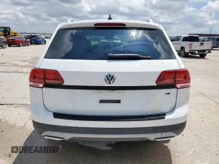 2018 Volkswagen Atlas SE with VIN 1V2CR2CA2JC569353, listed as a Copart auction lot 58377025 with 116,303 mi miles and Clean title. Bid and sale history available at DreamBid. Image 6.