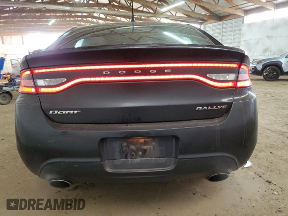 2014 Dodge Dart SXT with VIN 1C3CDFBB2ED926312, listed as a Copart auction lot 87958425 with 88,957 mi miles and Salvage Title. Bid and sale history available at carsss.com. Image 6.
