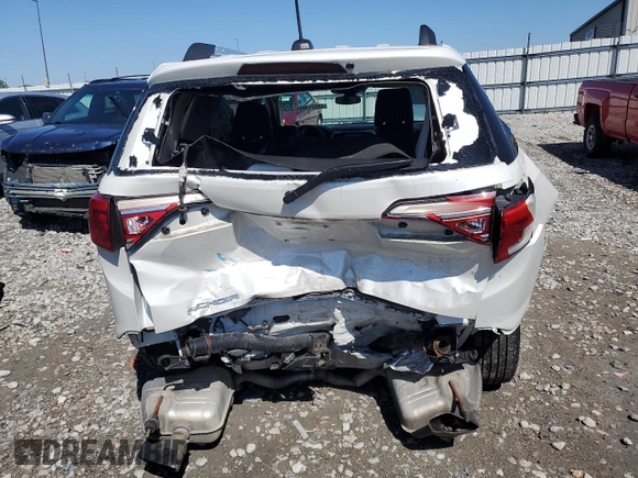 2017 GMC Acadia Denali with VIN 1GKKNPLS0HZ201666, listed as a Copart auction lot 58371465 with 139,364 mi miles and Salvage title. Bid and sale history available at DreamBid. Image 6.