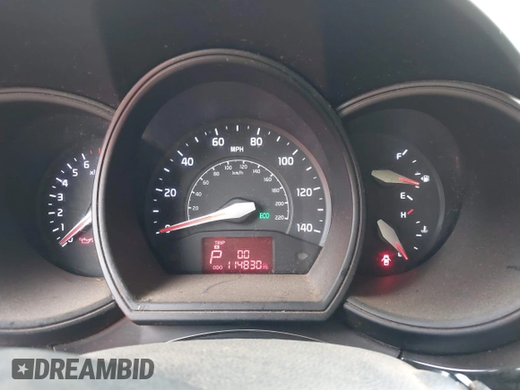 2016 Kia Rio LX with VIN KNADM4A37G6633251, listed as a IAAI auction lot 41909406 with 114,830 mi miles and . Bid and sale history available at DreamBid. Image 7.