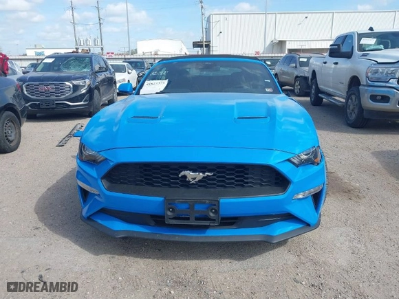 2023 Ford Mustang EcoBoost with VIN 1FATP8UH3P5105710, listed as a IAAI auction lot 41827375 with NaN miles. Bid and sale history available at carsss.com. Image 13.