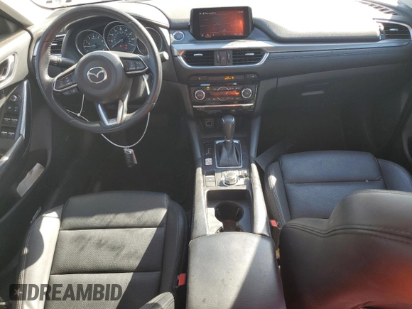 2017 Mazda 6 Touring with VIN JM1GL1V52H1150505, listed as a Copart auction lot 74971294 with 91,524 mi miles and Salvage Title. Bid and sale history available at carsss.com. Image 8.
