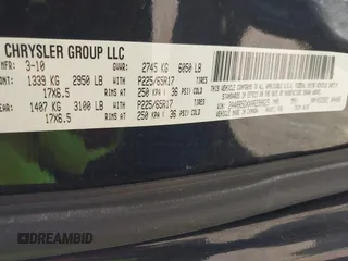 2010 Chrysler Town & Country Touring with VIN 2A4RR5DXXAR290623, listed as a IAAI auction lot 42103151 with 234,021 mi miles. Bid and sale history available at carsss.com. Image 9.