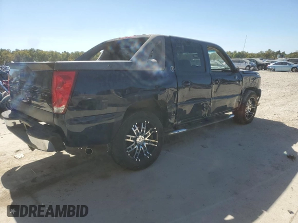 2005 Chevrolet Avalanche Z71 with VIN 3GNEK12ZX5G230267, listed as a Copart auction lot 74607694 with Not Provided miles and Salvage Title. Bid and sale history available at DreamBid. Image 3.