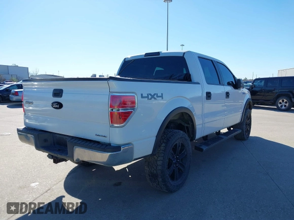 2014 Ford F-150 XL with VIN 1FTFW1EF0EFC74637, listed as a IAAI auction lot 41459594 with 164,970 mi miles. Bid and sale history available at carsss.com. Image 4.