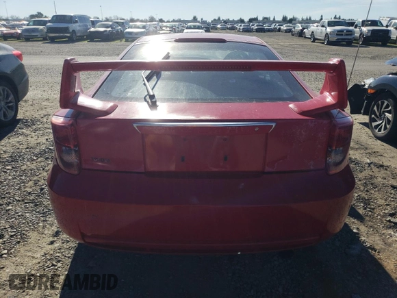 2003 Toyota Celica GT with VIN JTDDR32T930154307, listed as a Copart auction lot 87511455 with 247,922 mi miles and Salvage Title. Bid and sale history available at carsss.com. Image 6.