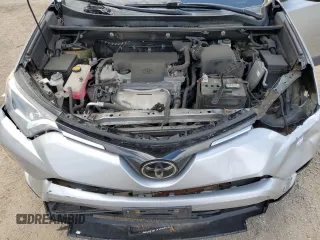 2018 Toyota RAV4 LE with VIN 2T3BFREV8JW788362, listed as a Copart auction lot 64053735 with 124,668 mi miles and Salvage title. Bid and sale history available at DreamBid. Image 12.